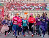 سباق نسائى فى بيلاروسيا احتفالا بـ"يوم المرأة العالمى"