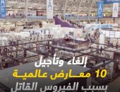 كورونا يدمر الثقافة.. إلغاء وتأجيل 10 معارض عالمية بسبب الفيروس "فيديو"