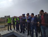 نائب وزير الإسكان يتفقد مشروعات صرف صحى الإسكندرية