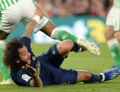 ريال مدريد يكشف تفاصيل إصابة كورتوا ومارسيلو فى بيان رسمى