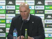 زيدان: أتحمل مسئولية الخسارة أمام ريال بيتيس