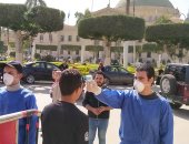 صور.. جامعة القاهرة تستعين بالكواشف لمواجهة كورونا