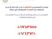 ‎وزارة الهجرة تطلق آلية للتواصل مع المصريين العالقين بسبب "كورونا"