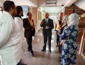 وكيل صحة الشرقية يتابع استعدادات معمل الزقازيق لفحص pcr