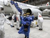 تايوان تستعين بجنود "الحرب الكيميائية" لاستقبال العائدين من ووهان.. صور