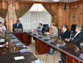 صور.. مسح شامل لطلاب جامعة القناة وتجهيز العيادات لمواجهة "كورونا"