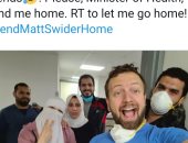 صحفى أمريكى يعلن تعافيه من فيروس كورونا ويتوجه بالشكر للأطباء المصريين