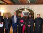 مطران الأقصر الكاثوليكى يلتقى سفيرا المجر والفاتيكان للتحضير لمؤتمر كنسى دولى