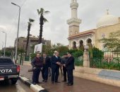 قارئ يشارك بصور لتجمع مياه الأمطار بطريق النصر بمدينه نصر 