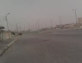 صور.. عاصفة رملية وأمطار تضرب مناطق وسط سيناء والمحافظة تعلن الطوارئ