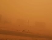 صور.. عواصف ترابية تغطى مدينة طور سيناء
