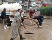 شفط تجمعات الأمطار بجميع المراكز واستمرار حالة الطوارئ فى المنوفية (صور)