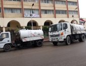 محافظ بورسعيد يترأس غرفة عمليات المحافظة لمتابعة حالة الطقس الغير مستقر.. صور