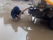 صور..شفط تجمعات مياه الأمطار فى القليوبية.. والانسياب المرورى يسيطر على الشوارع