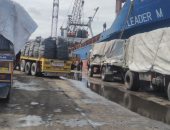 انتظام الحركة وأعمال الشحن والتفريغ بمينائى الإسكندرية والدخيلة