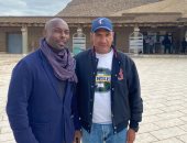 النجم الفرنسى جيمي جان لويس: دخول الهرم الأكبر كان حلم حياتى