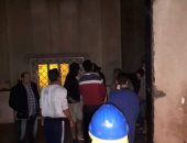 تراكم مياه الأمطار بكنيسة مارى جرجس بالشرقية.. والدفع بفرقة إنقاذ.. صور