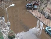 قارئ يطالب ببسرعة شفط مياه الأمطار بشارع محمد كامل مرسى بالمهندسين
