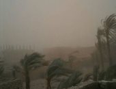قارئ يشارك بصور للعاصفة الترابية الشديدة فى مركز إدفو بأسوان