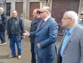 صور.. محافظ القاهرة: مسئولو العاصمة لم يغادروا الشارع منذ بدء الطقس السيئ