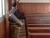 تعقيم كليات جامعة الأزهر بالقاهرة والأقاليم للوقاية من فيروس كورونا.. صور