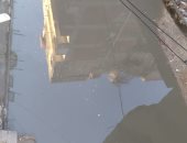 شكوى من انتشار مياه الصرف الصحى بشارع الطاهرة بالهانوفيل بالإسكندرية