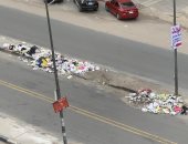 "سيبها علينا".. شكوى من انتشار القمامة بشارع متولى الشعراوي بمدينة نصر