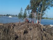 أهالى صان الحجر بالشرقية يستغيثون لارتفاع منسوب المياه بالترع بسبب الأمطار