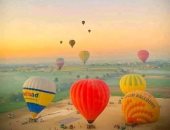 قارئ يشارك صحافة المواطن بصور رحلات البالون الطائر بالأقصر واستقرار المناخ