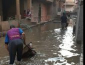 أهالى قرية طهواى بمحافظة الدقهلية يطالبون بسيارة لكسح مياه الأمطار