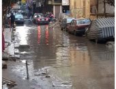 شكوى من غرق شوارع قرية منية الحيط محافظة الفيوم بمياه الأمطار