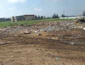 أهالى قرية القليعة محافظة كفر الشيخ يشكون انتشار القمامة