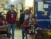 صور .. أحياء الاسكندرية تعلن الحرب على الشيشة وتشن حملات مكثفة على المقاهى