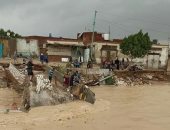 طرق قرية الديسمي بمركز الصف جيزة تغرق بمياه المطر ومطالب بتدخل المسؤولين