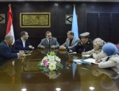 محافظ كفر الشيخ: تطوير ميادين وحدائق المحافظة ورفع الأمطار من المدارس