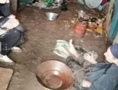 إنقاذ من التضامن يصل لمنزل عجوز كفيفة بالشرقية حولت الأمطار منزلها لبركة طينية