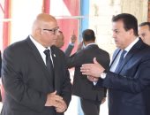 وزير التعليم العالى يتفقد مدينة العلوم لأبحاث وصناعة الإلكترونيات