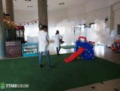 تطهير مقر الاتحاد السكندرى بالشاطبى وسموحة من فيروس كورونا.. صور