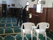 قارئ يشارك بصور لتعقيم أحد الهيئات بالإسكندرية للحد من العدوى