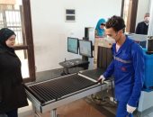 صور.. مدينة الإنتاج الإعلامى تجرى فحص "كورونا" على عامليها 