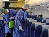 إجراءات صحية مشددة في مطار دمشق الدولى للتصدي لفيروس كورونا