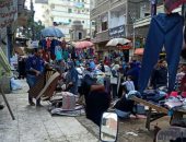 شكوى من إقامة سوق الثلاثاء بكفر الزيات وتجمع عدد كبير من الأهالى 