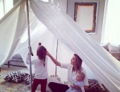 صور.. إيفانكا ترامب تقدم فكرة لتسلية الأطفال خلال العزل المنزلى لتجنب كورونا