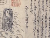 الفنانون اليابانيون يرسمون مخلوقا غريبا لصد فيروس كورونا.. اعرف الحكاية  