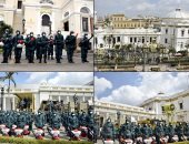 القوات المسلحة تعقم وتطهر مجلسي الوزراء والنواب للوقاية من فيروس كورونا