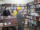 تطهير وتعقيم الإدارات النوعية التابعة لمديرية تعليم الغربية