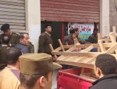 صور.. غلق 29 مركز دروس و11 قاعة أفراح  و16 كافيه ومصادرة 363 شيشية ببلبيس  