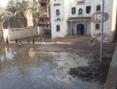 قارئ يناشد بسرعة شفط مياه الأمطار من قرية شنوفة شبين الكوم 