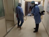 طب بنها: فرق مجهزة لتعقيم قاعات المحاضرات للوقاية من فيروس كورونا