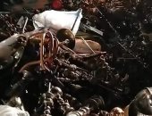 إعدام كميات كبيرة من أدوات الشيشة المتحفظ عليها بأحياء الإسكندرية